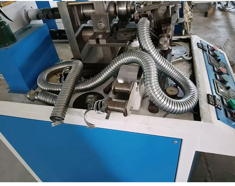 Metal Corrugated Wire Conduit forming machine for Cable protection
