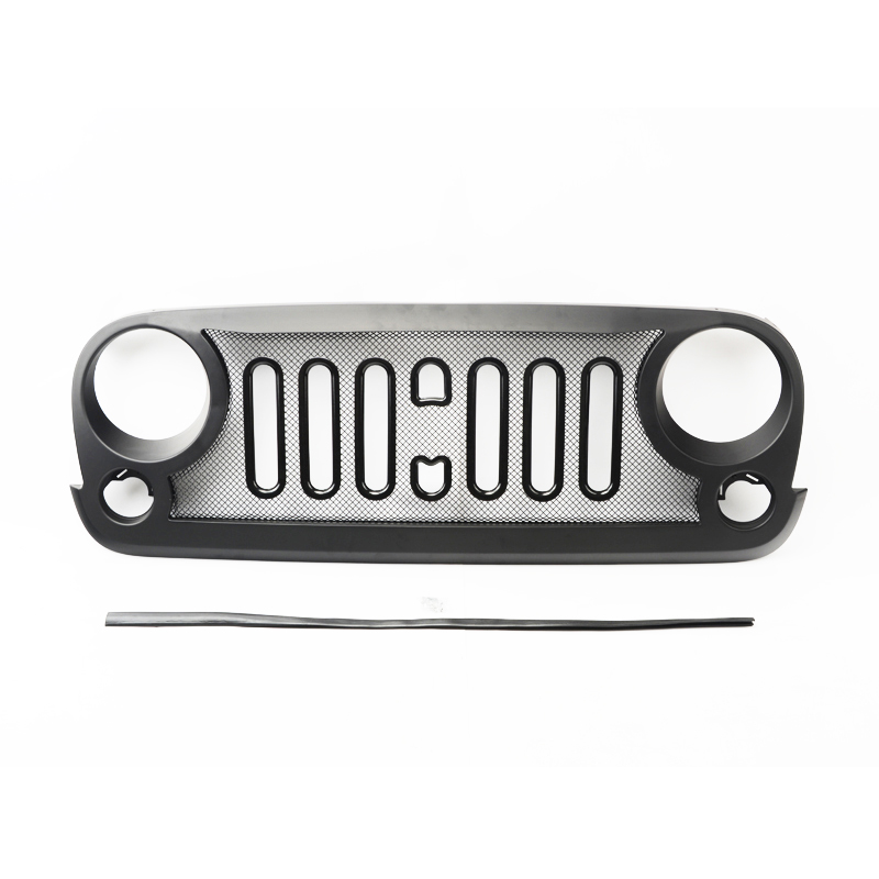 ABS Front Grille for Jeep Wrangler JK 07+ 4x4 Accessories Maiker Offroad Manufacturer Car Grille