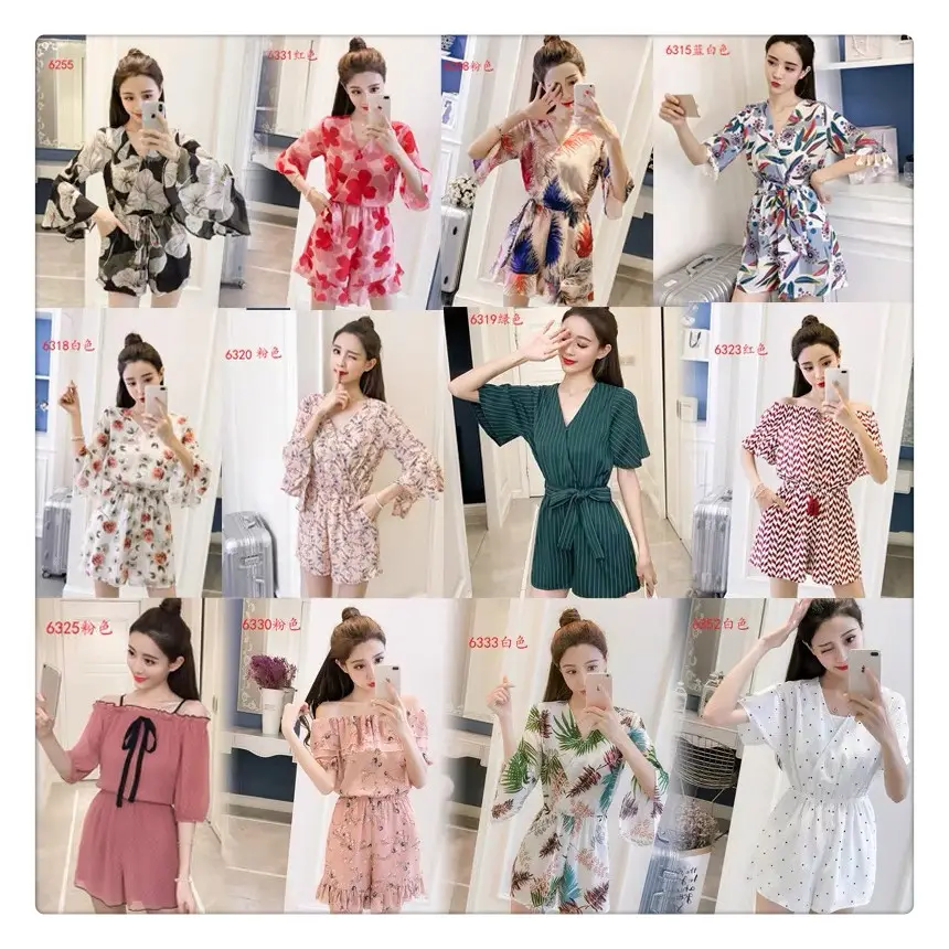 2021Ladies solid color dress manufacturers wholesale chiffon big swing beach dress bohemian one-piece dress