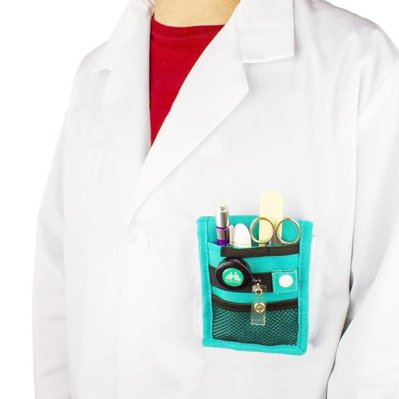 Custom Logo Shirt Pocket Organizer Pen Pouch Doctor Nursing Accessories Tools Case Medical Kit Pocket Organizer for Nurse
