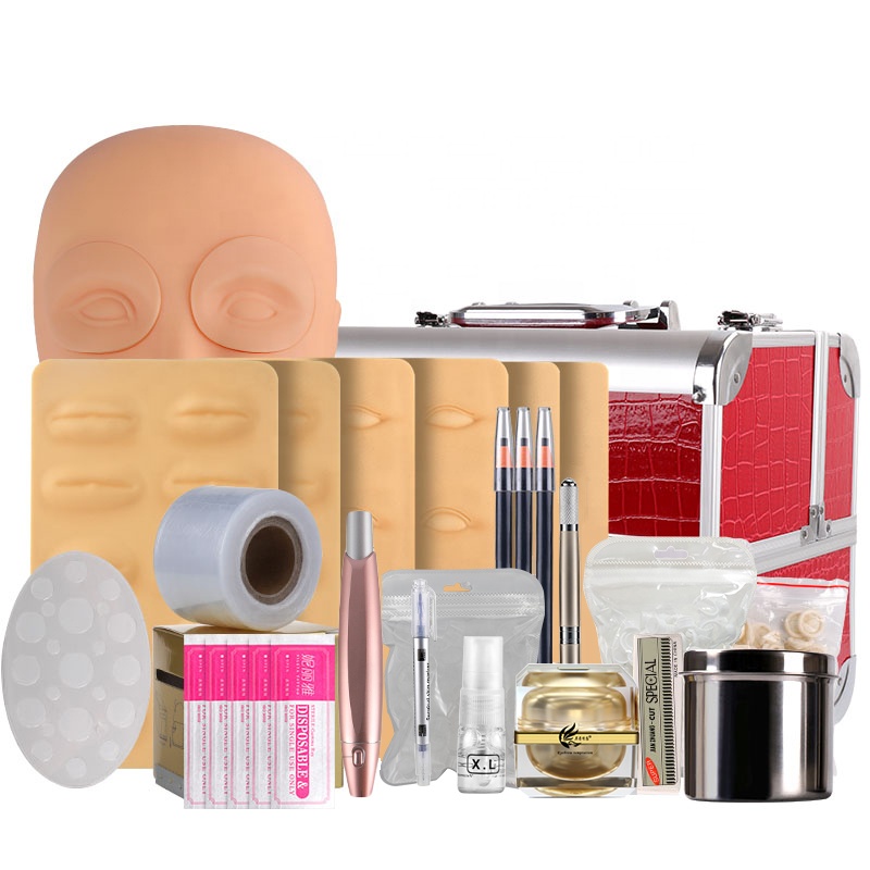 Tattoo PMU Supplies Professional Microblading Tool Kit for Permanent Makeup Eyebrow Lip Embroidery Microblading Kit for Academy