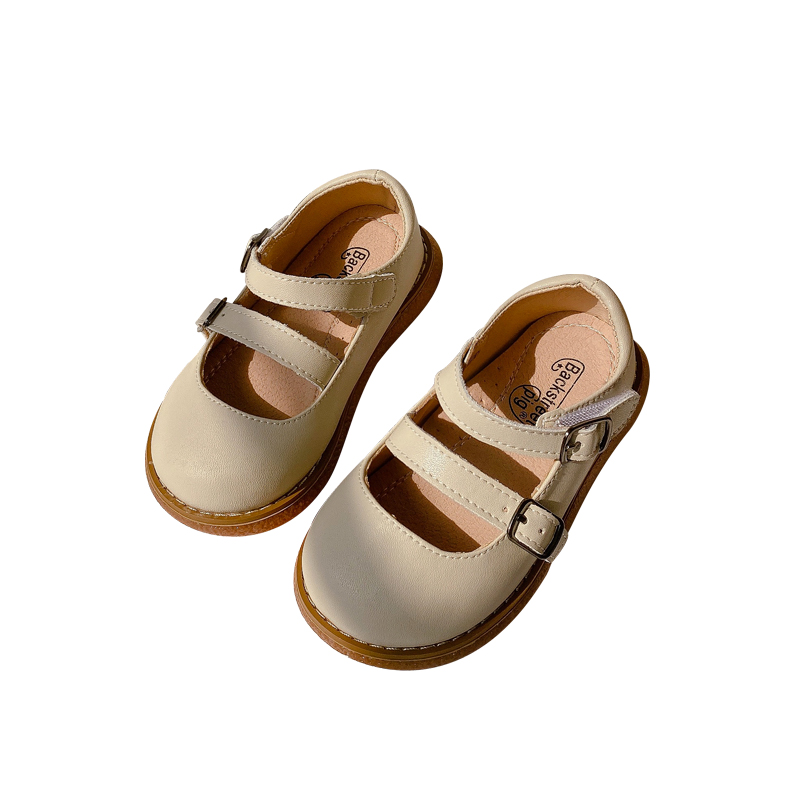 Wholesale Real Leather Kids Formal Casual Shoes 2021 New Design Autumn Dress Shoes for Children School Shoes for Girls