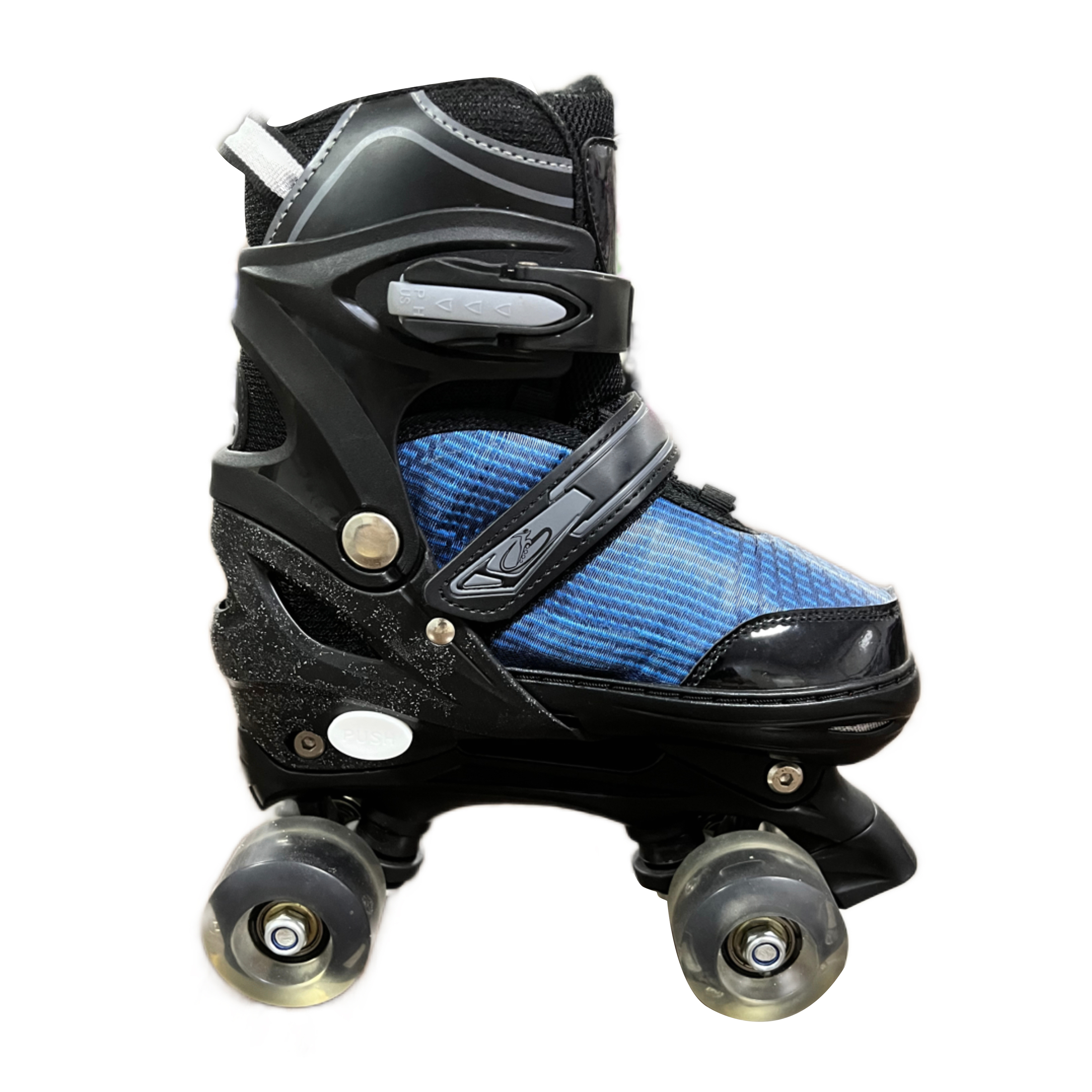 EACH Roller Skate Skating Shoes For Children Adjustable Inline Flashing Roller