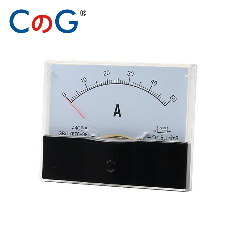 44C2 DC 1A 2A 3A 5A 10A 15A 20A 30A 50A 75A 100A 150A 200A 300A 500A1K аналоговая панель амперметр