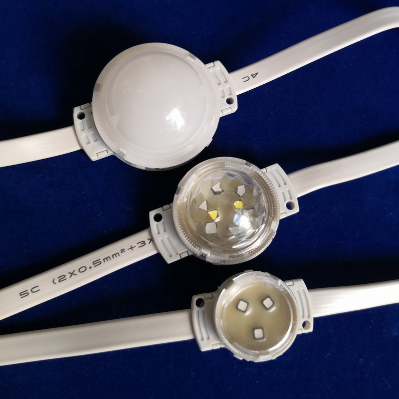 3/6/7 шт. SMD5050 dmx или IIC управление RGB светодиодный пиксельный модуль освещения для украшения здания