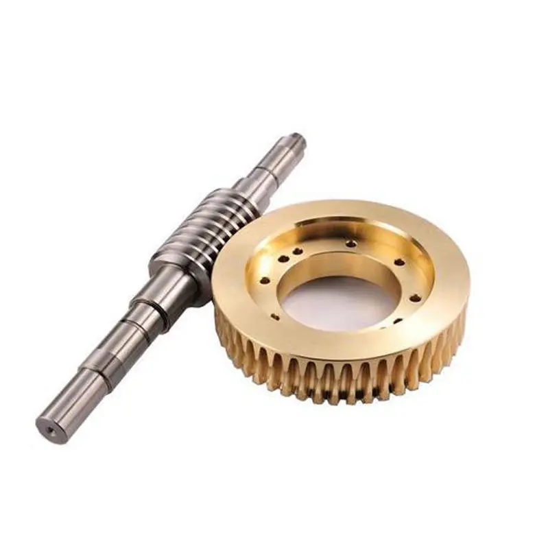 CN brass worm gear transmission parts el helicoidal engranajeChina