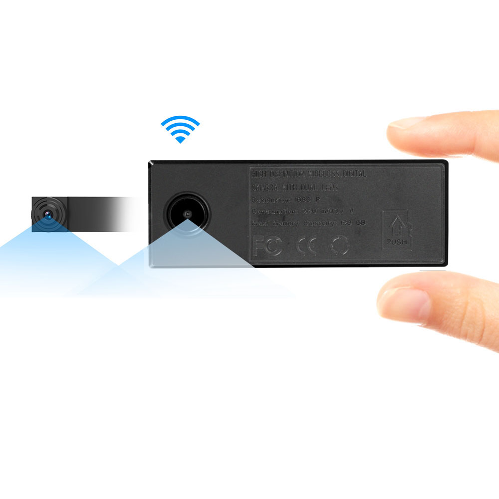 V806 1080P Wireless Spy Hidden Module Camera Portable Small Mini Home Security System With Dual Lens