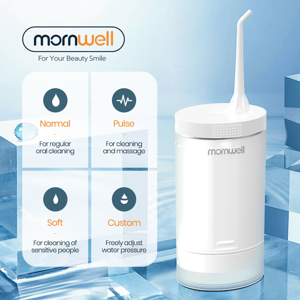 IPX7 Waterproof Telescopic Design Mini Portable oral irrigator F22 USB Charging Oral Deep Cleaning Dental Water Flosser Travel