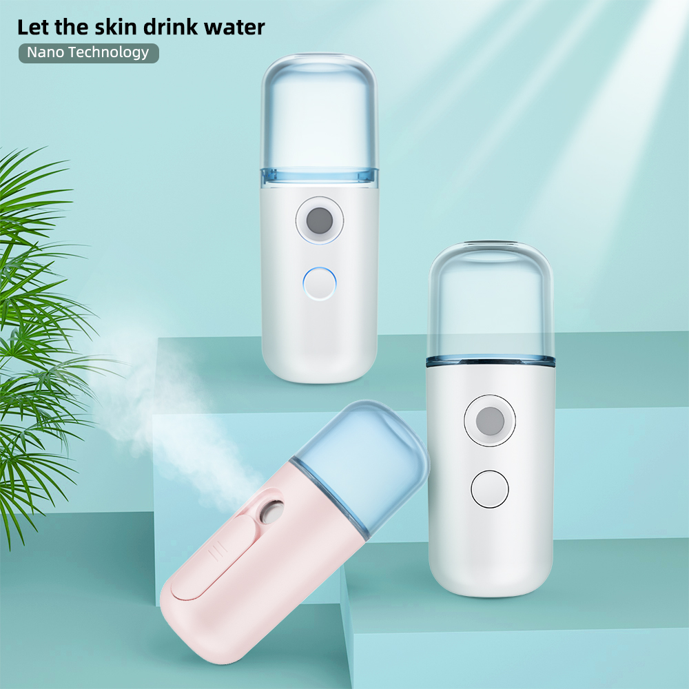 2021 beauty skin care face steamer facial steam machine mist spray nano spray mini sprayer