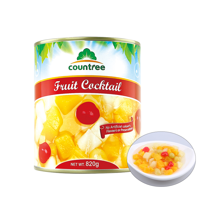 Лучшее качество и удобные консервированные вкусные фруктовые коктейли в сиропе консервированные продукты