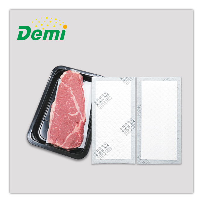 160 мм x 70 мм, морепродукты, мясо, фрукты и овощи, белое мясо, впитывающая бумажная прокладка для упаковки пищевых продуктов