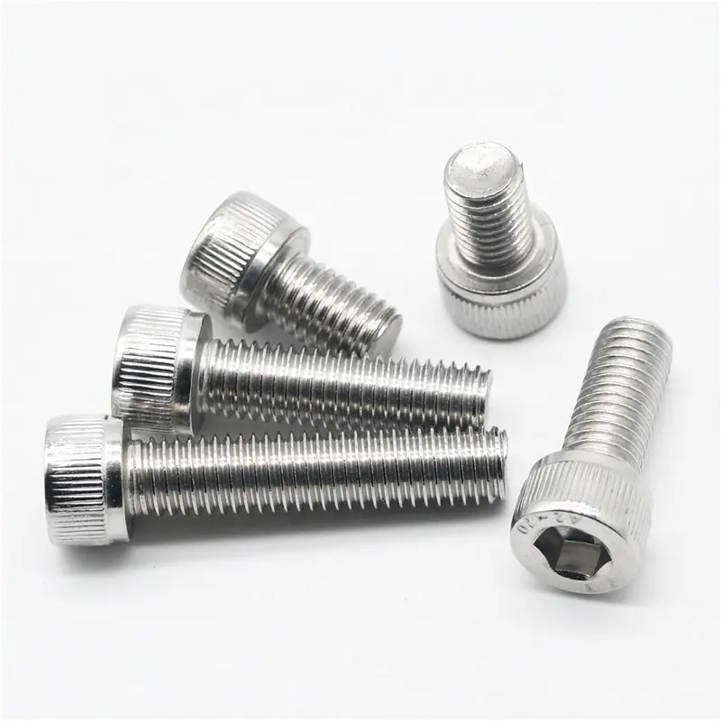 China Factory Wholesale Hardware Materials Stainless Steel Hex Socket Cap Screw DIN912