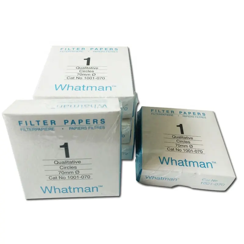 Lab whatman filter paper for the determination of ambient air pollutants