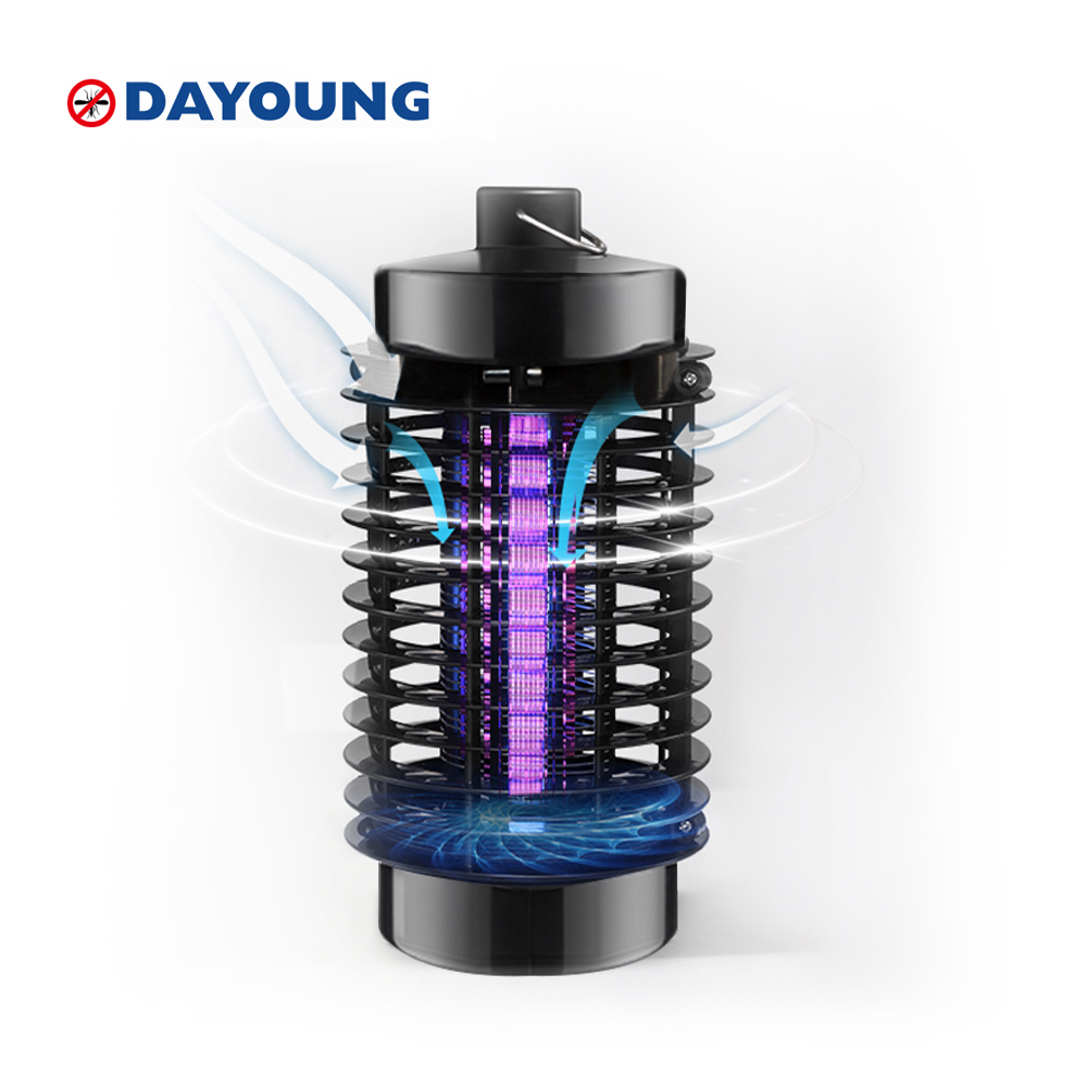 Черный цвет рынка ЕС ABS 8 шт. UV LED 120V/220V 1,5 м VDE plug одобренный CE столовая использовать противомоскитная лампа