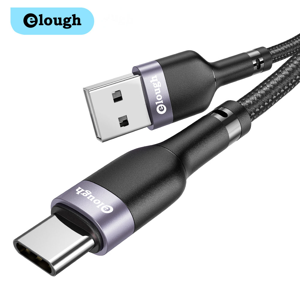2021 Elough Brand New trending 1m usb c cable fast charge phone cable cabo usb tipo c for mobile phone