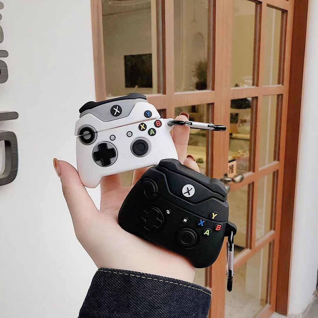 2021 мультфильм 3D видео игровой контроллер гарнитура силиконовый чехол для Airpods Pro 3 геймпад защитный чехол