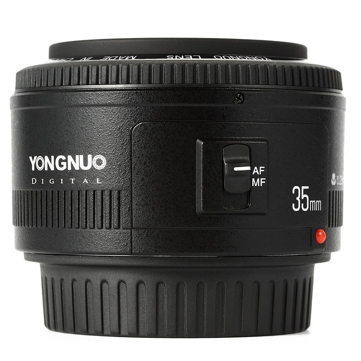Объектив YONGNUO YN 35 мм F2 1:2 AF/MF широкоугольный объектив с фиксированным/основным автофокусом для камеры Canon EF Mount EOS