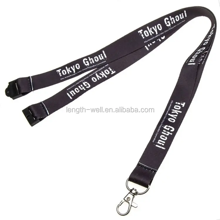 China factory hot sales high quality competitive silk screen & sublimation & heat transfer polyester custom logo neck lanyard