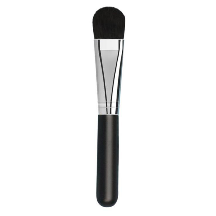 Factory Custom Professional Single Facial Mask Applicator Makeup Brush White Vegan Face Mask Makeup Brush