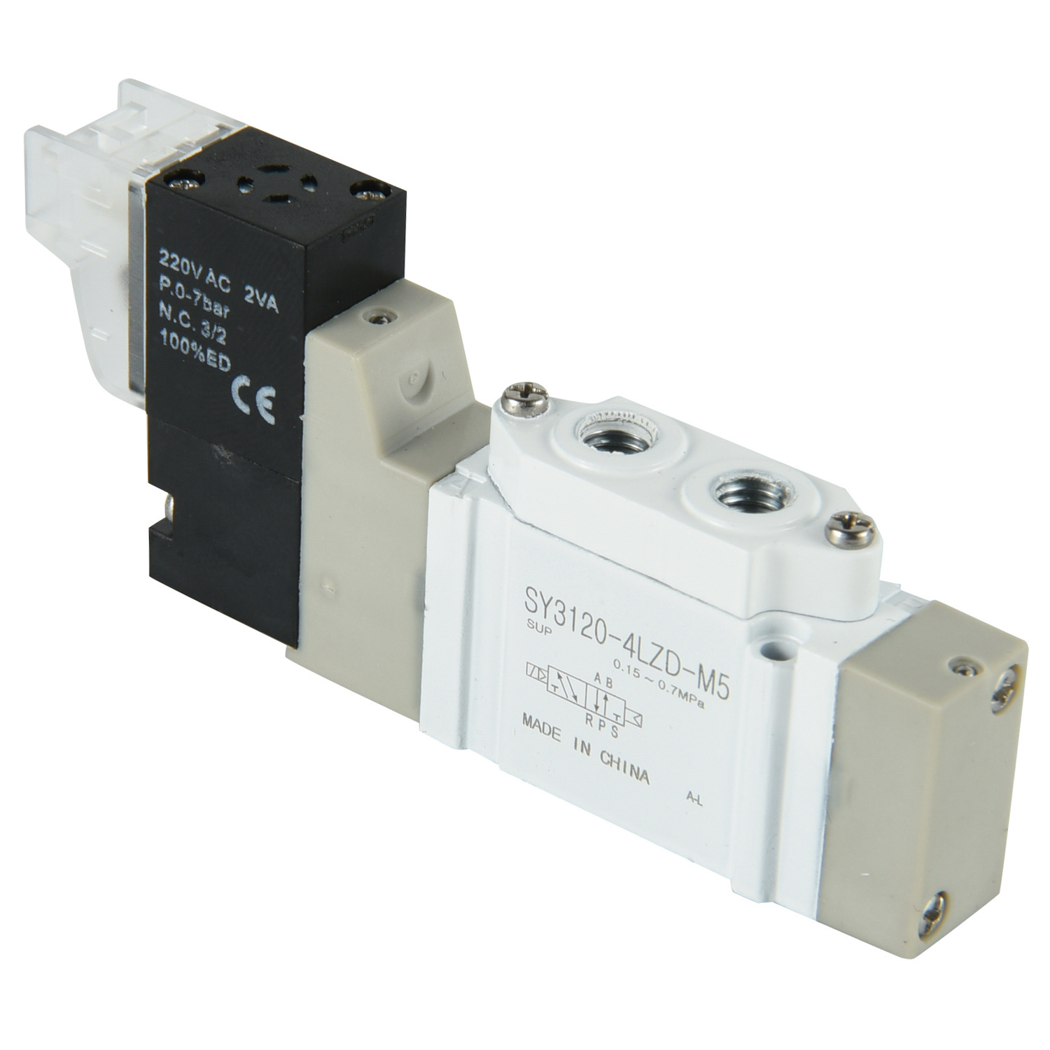 Горячая Распродажа SMC тип SY5140-5LZD 24V 12v электромагнитный клапан