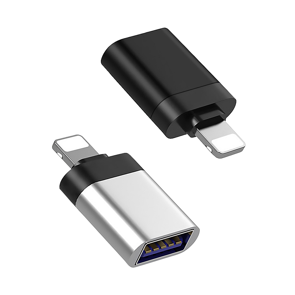 Высококачественный адаптер OTG из алюминиевого сплава с разъемом USB 3,0 на ios с разъемом lightning для Apple
