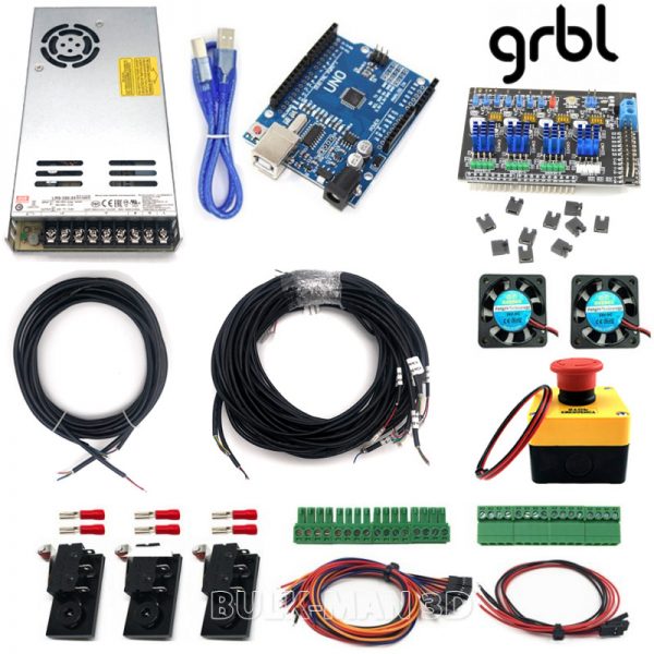 Щит от производителя Arduino Uno, совместимый с GRBL программным обеспечением, щит контроллера, комплект