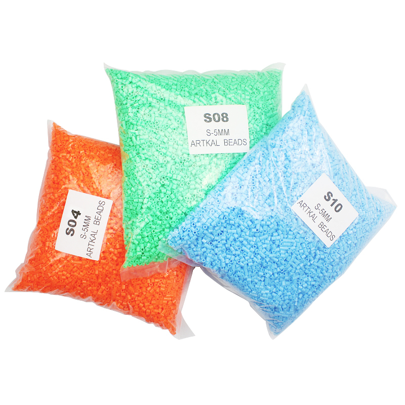 Wholesale Artkal S-1KG 16500beads OEM 5mm DIY Perler Fuse Fuse Ironing Beads