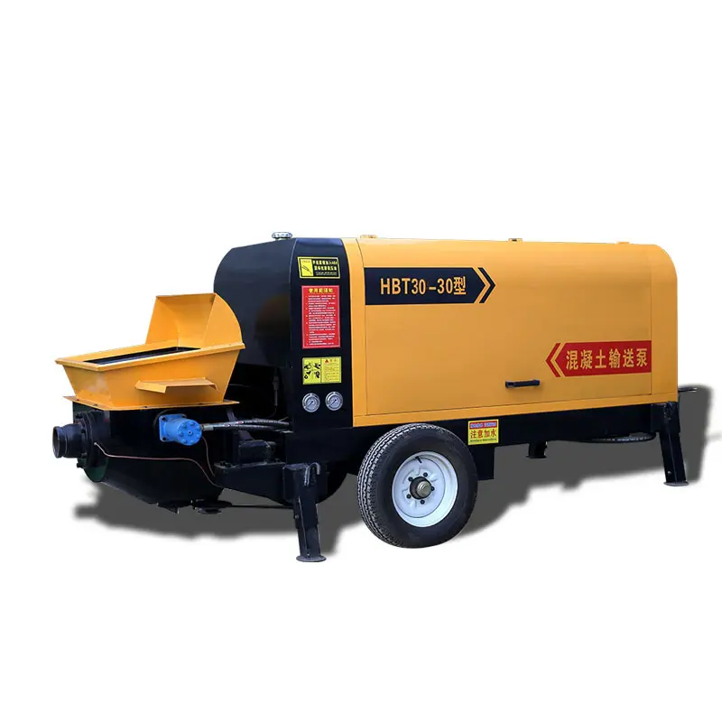 Mortar Pump Concrete Pumps Machine/concrete Mixer With Pump Diesel Concrete Pumps For Sale