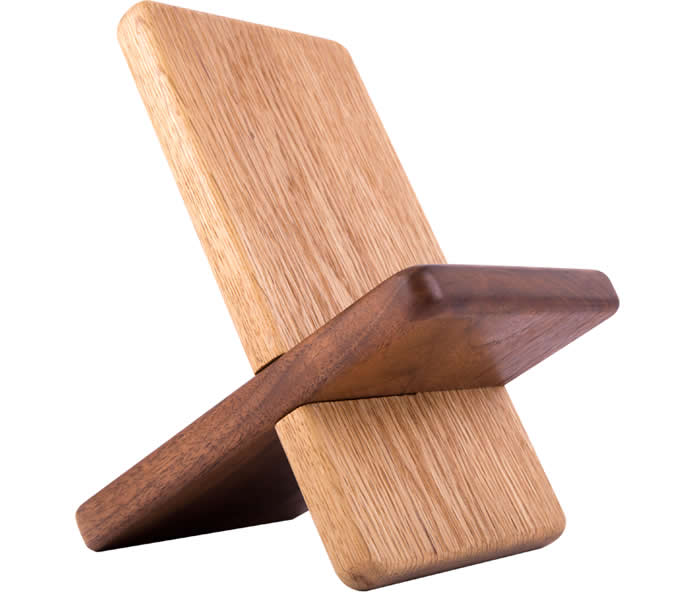 Cute Mobile Cell Phone Wood Phone Holder Stand Compatible With Iphone 12 Ipad And Tablets Bamboo Desk Organizer Accessories
