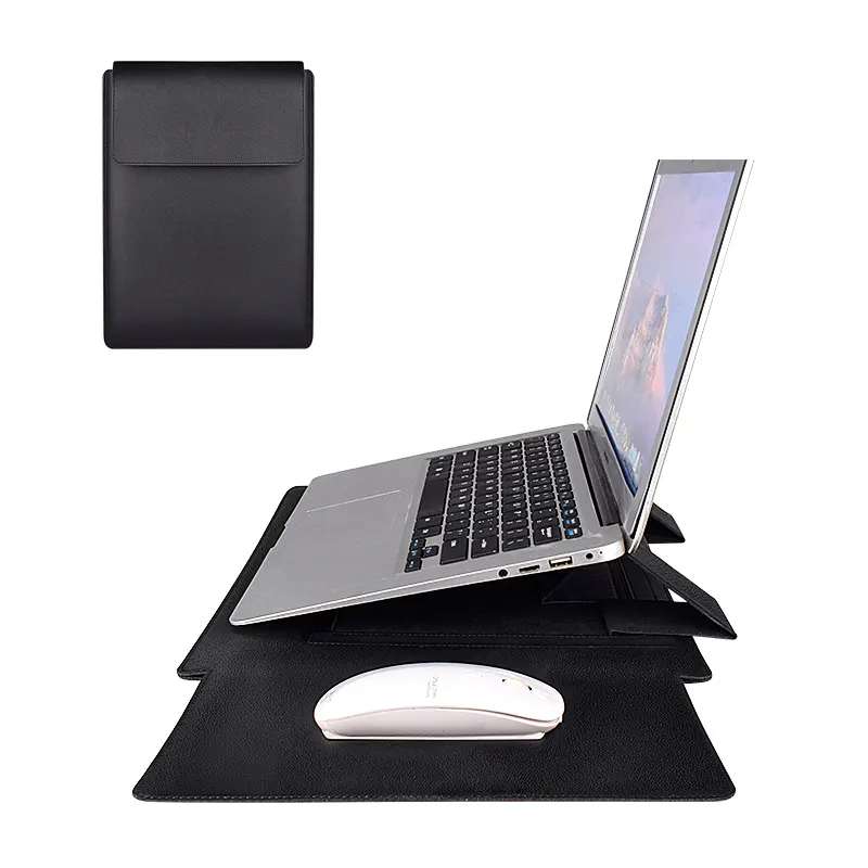 2022 Laptop Sleeve Case Laptop Bag With Stand Computer Shock Resistant Bag Laptop Pouch Notebook bag Sleeve Case For MacBook
