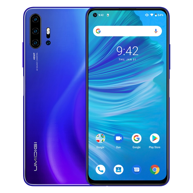 Лучшие продажи мобильный телефон Обложка для UMIDIGI F2, 6 ГБ + 128 Гб 6,53 дюймов Full View экран Android 10 китайского бренда с телефона