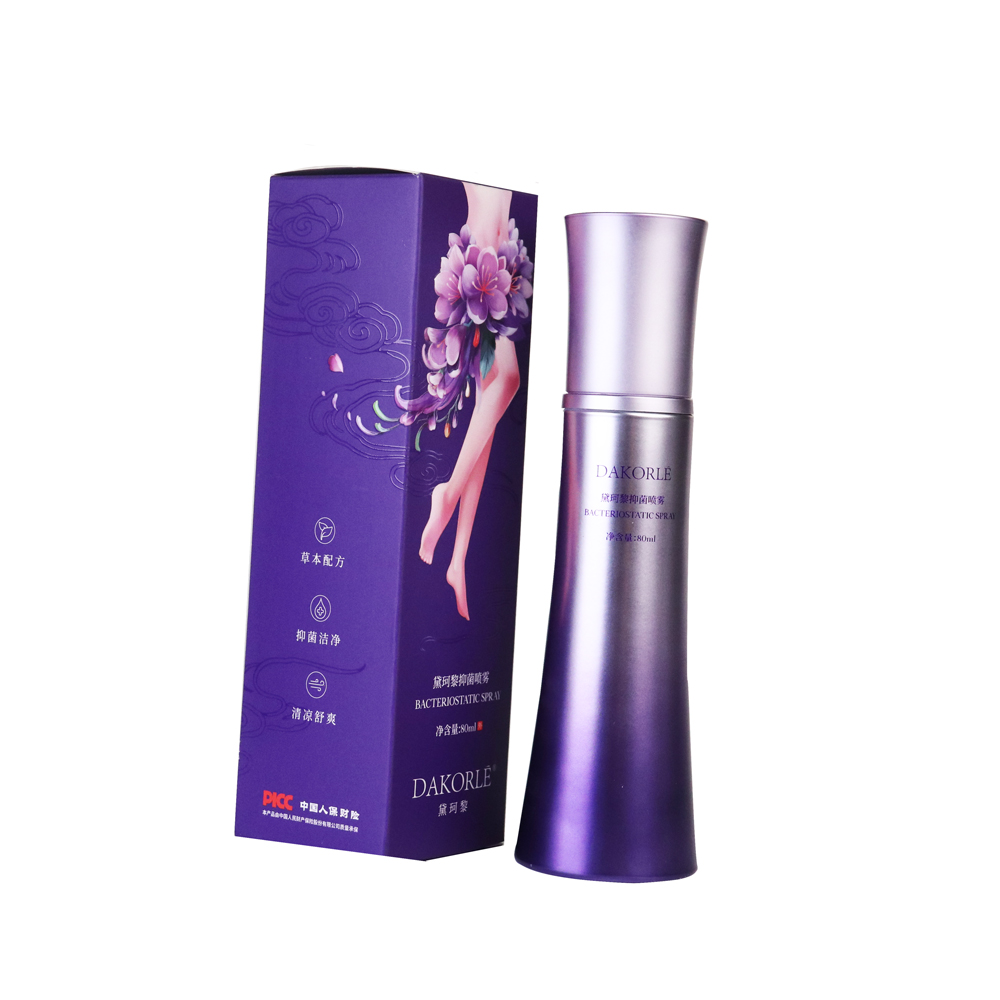 Female Private Label Vaginal Deodorant Yoni Wetness Hygiene Product Bacteriostatic Feminine Intimate Spray for Woman