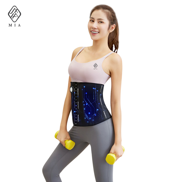 Factory EMS muscle stimulator smart abdominal belt home body massage training ems fitness machines