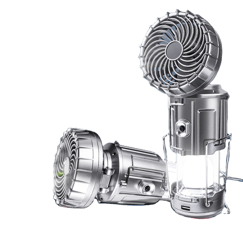 light dual purpose power failture emergency lantern Metal color lantern lantern with fan