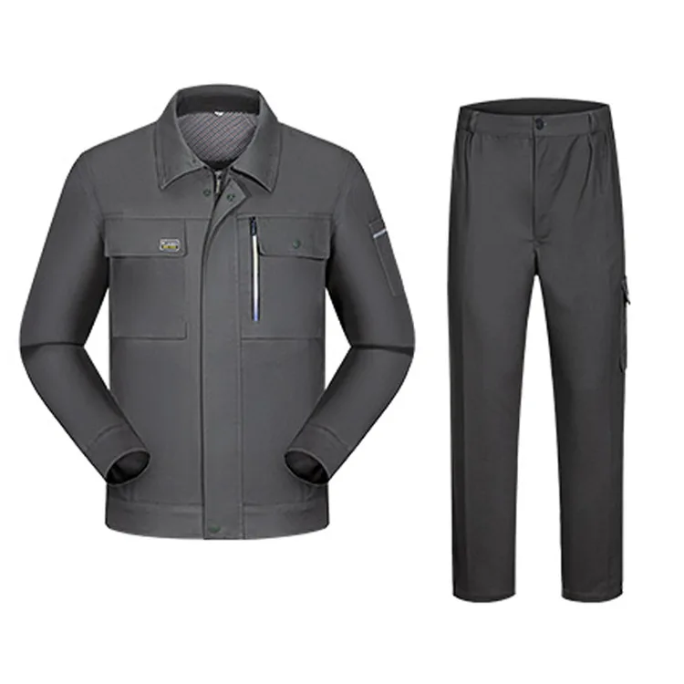 OEM safety workwear construction working coverall work wear other uniform Cotton work clothing industry jackets and trousers