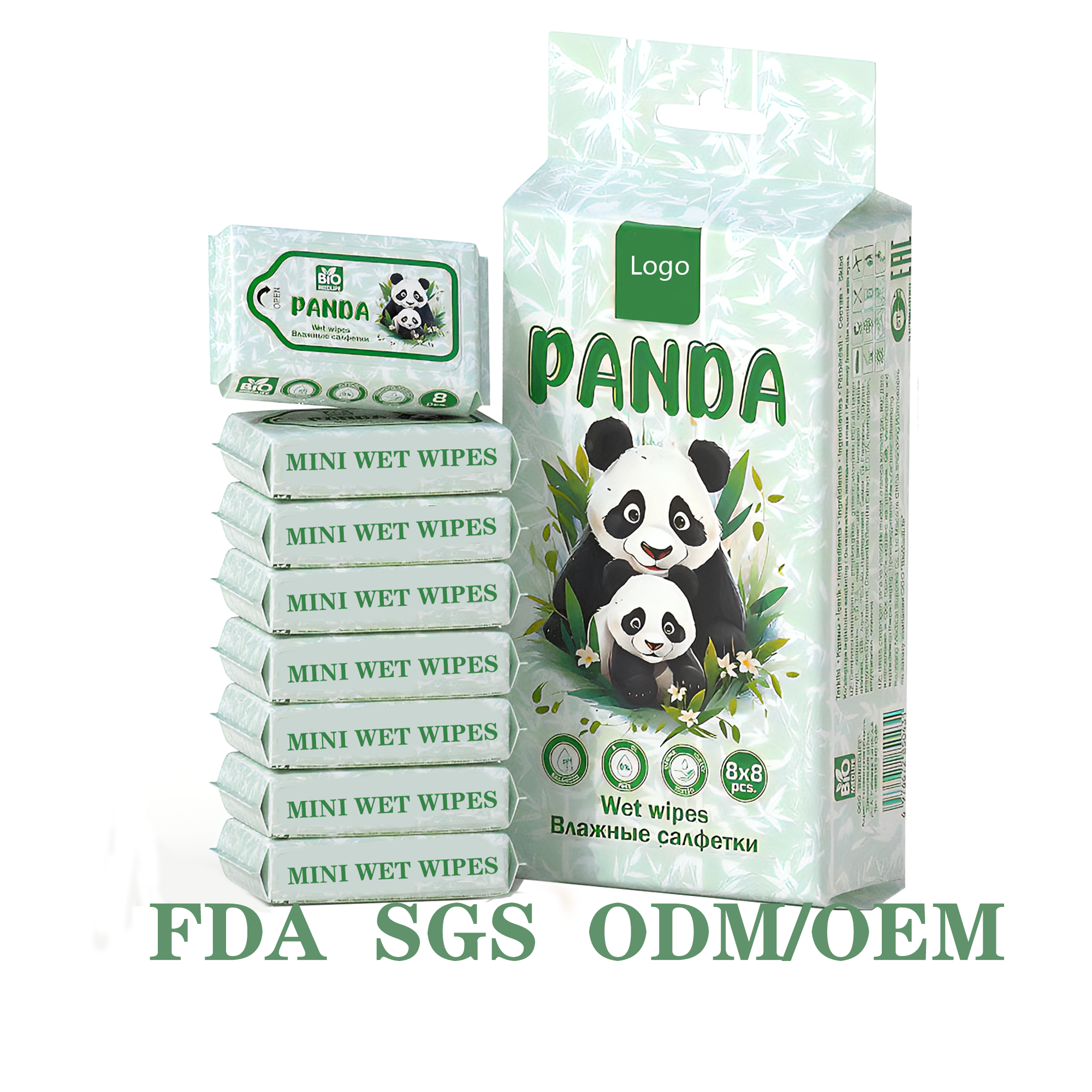 Mini Wet Wipes High Quality Factory OEM ODM Cleaning Mini Pocket Flushable Wipes Multifunctional Travel Wipes