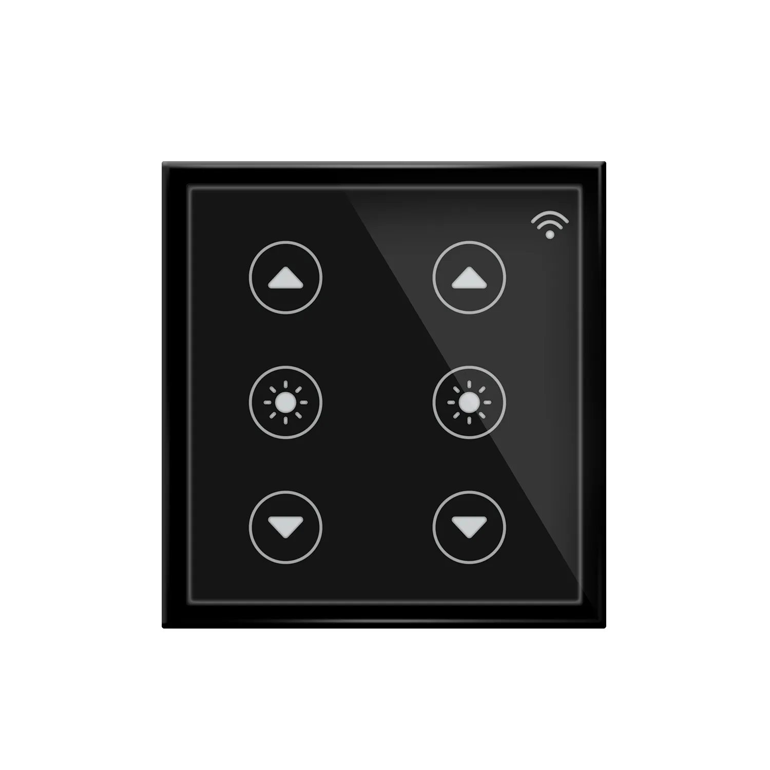 EVA LOGIK wifi smart light tuoch switch alexa tuya dimmer 2 gang modular switches india