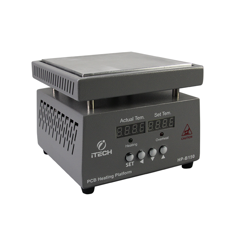 ITECH HP-B150 многоцелевой контроль температуры нагрева платформы 150x150 мм 400 Вт электрическая нагревательная плита PCB подогрева платформы