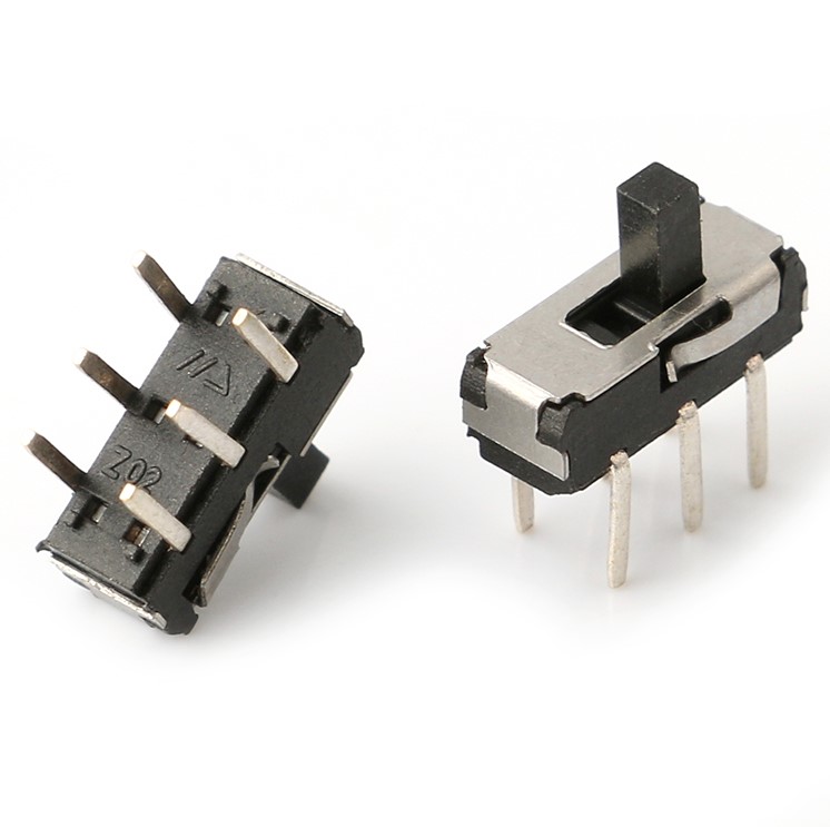 Двойные ряды, 6pins, MSS22D18-3H 2P2T Pcb микро передвижные переключатели 3,0 мм высота ползунковый переключатель мини