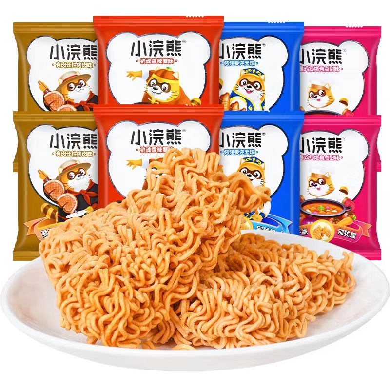 Wholesale Chinese famous brand ready to eat food Children's love crispy noodles healthy Chinese snacks