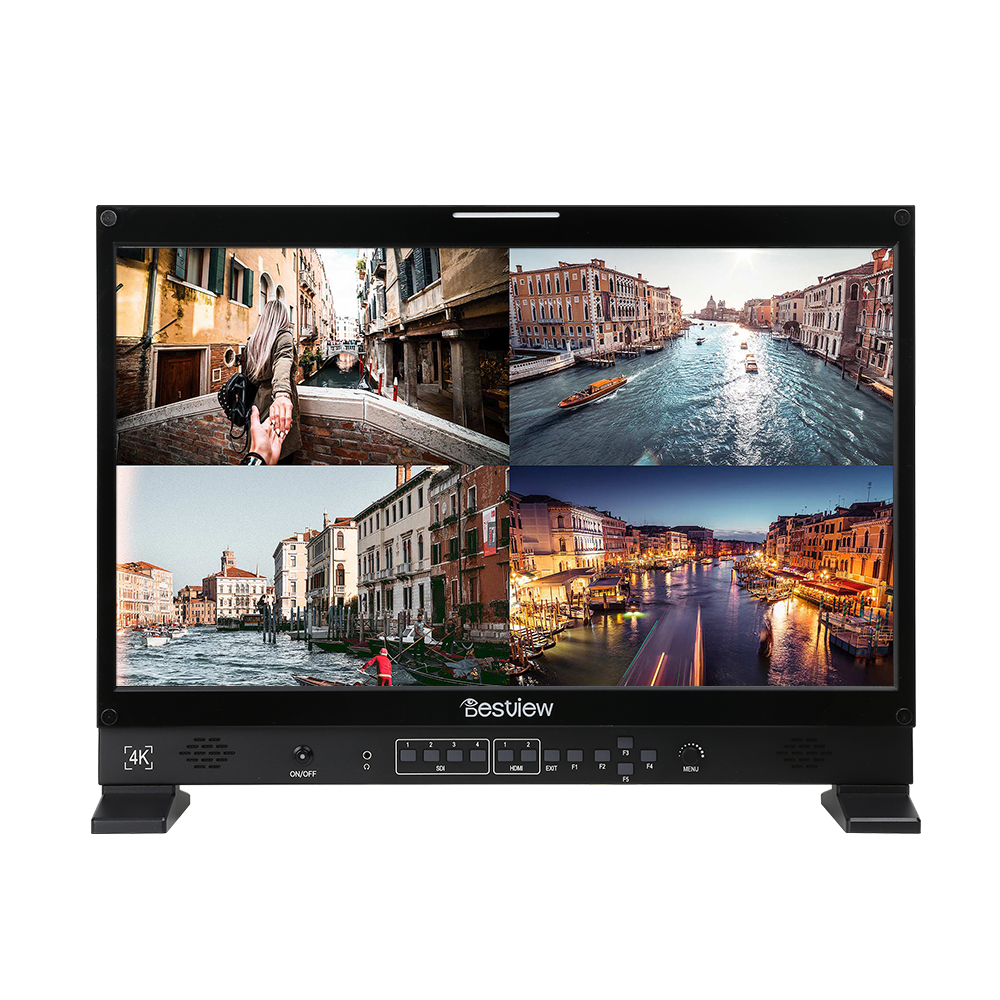 24 дюйма Bestview S24F UHD 3840x2160 23,8 дюймов HDMI 3G-SDI Настольный вещания 4K монитор для телевизионного вещания и камера