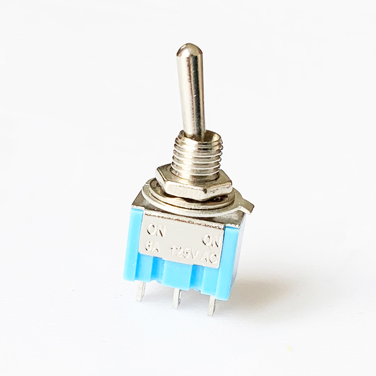 Мини MTS-101 электрические 3 Pin припоя Pin На рычажный выключатель света