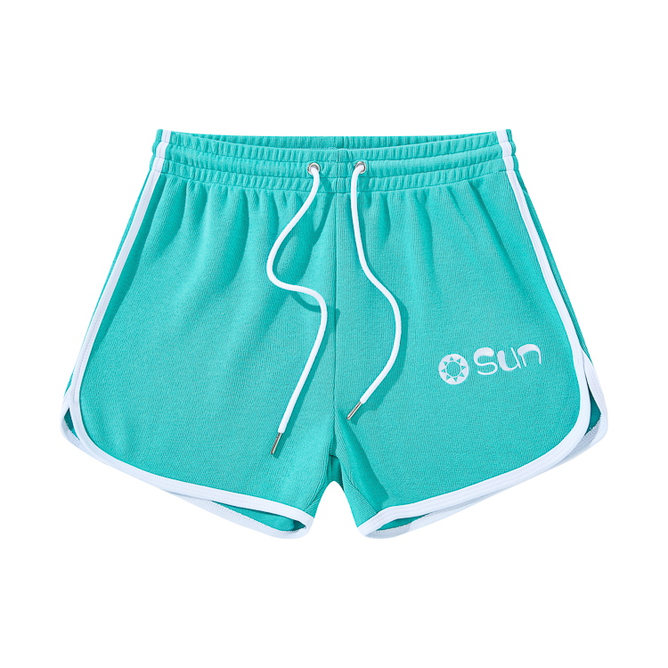 Custom Embroidery Logo Female Hot Shorts Workout Running Woman Shorts
