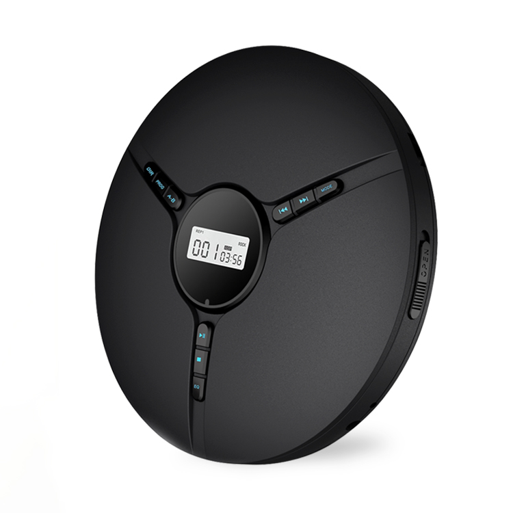 Лидер продаж на Amazon, портативный Discman с BT пусковым устройством, разъемом для наушников, USB-зарядкой, дисковым CD mp3-плеером