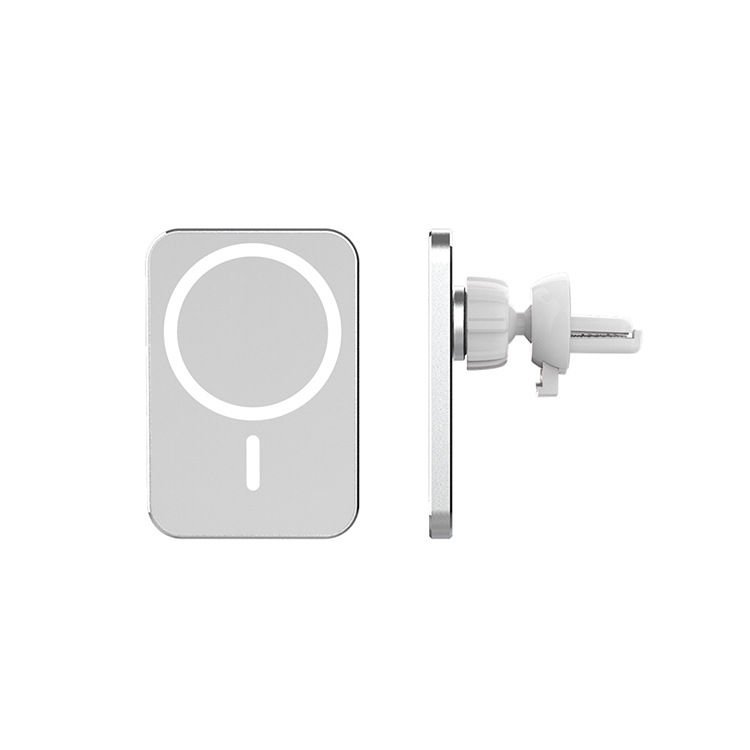 Multi-Colors Qi Wireless Magnetic Car Charger 15w Fast Wireless Charger Holder Super Magnet Wireless Car Charger For Iphone