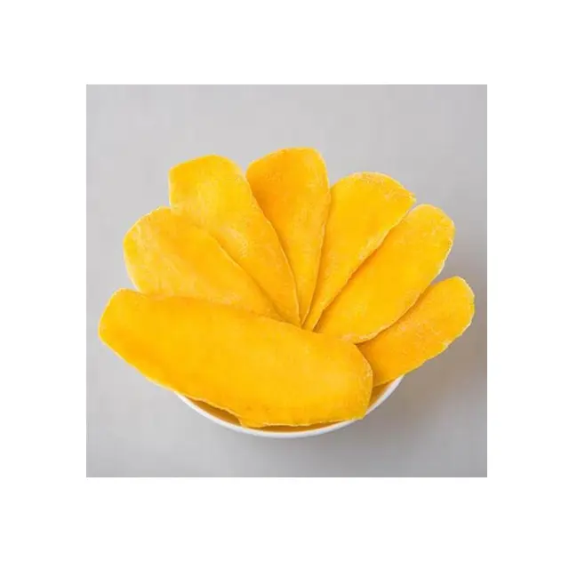 EU Organic Certified Dry Mango Slice One Ingredient Only Zero Sugar Dried Fruit Mango