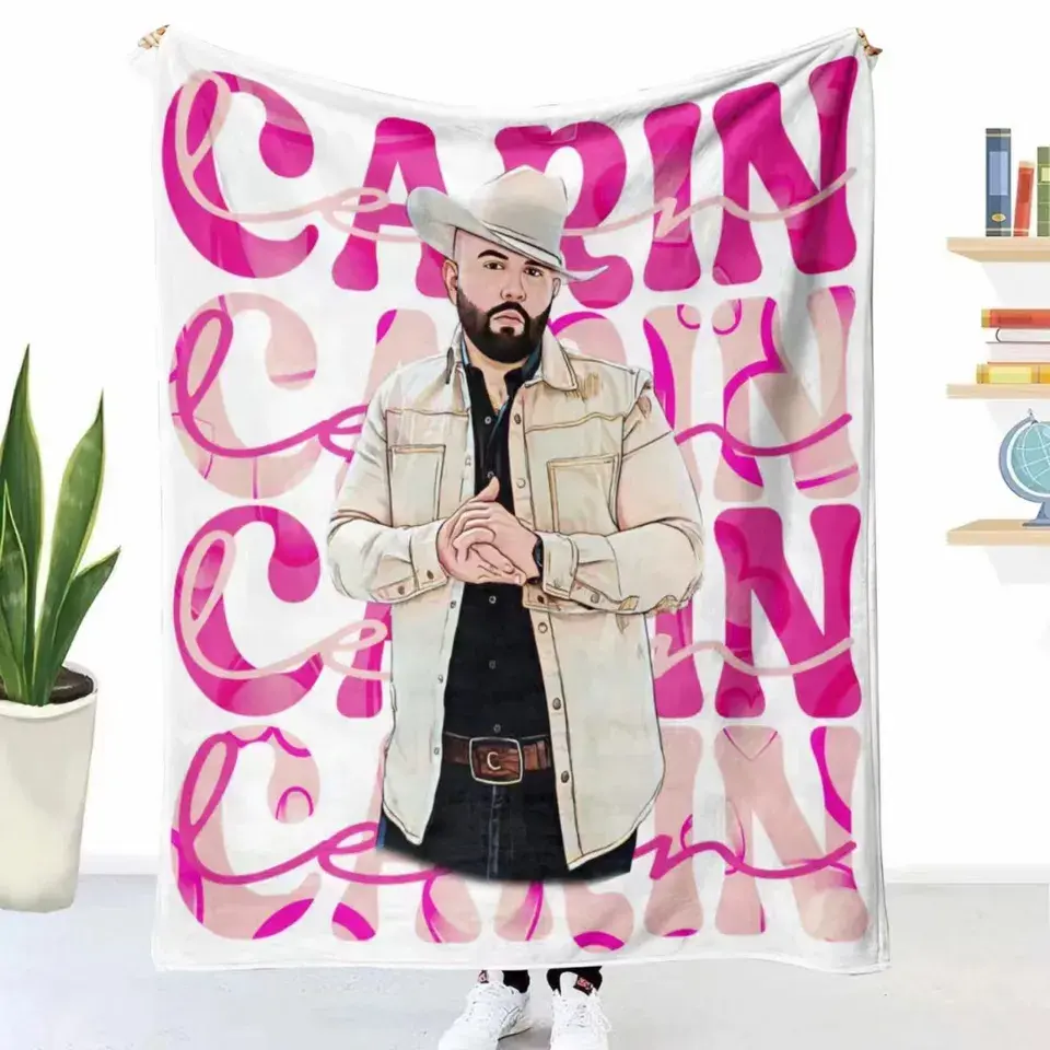 Фланелевое Флисовое одеяло Carin Leon, супермягкое Флисовое одеяло с цифровым принтом, 2023