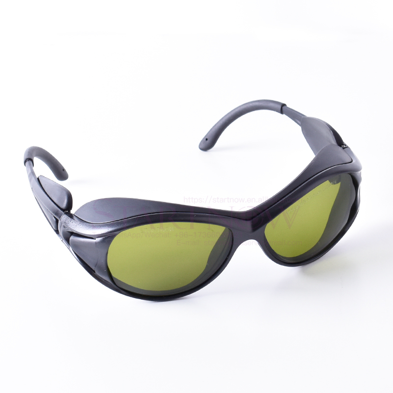 CE Black Classic Style 190-420nm 850-1300nm&10.6um Laser Eyewear For YAG Marker Welding Machine Spare Parts Safety Goggles