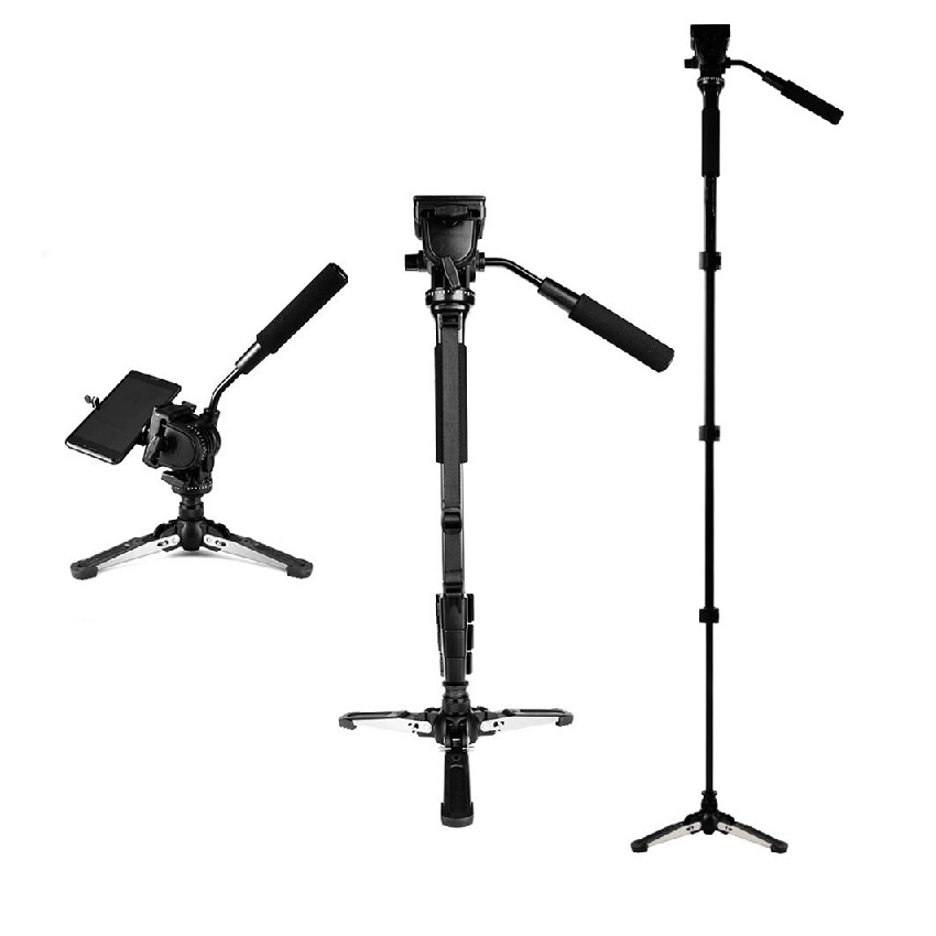 Большая распродажа, монопод для фотосъемки 288, штатив для камеры Canon YT288, регулируемый штатив с 3 секциями