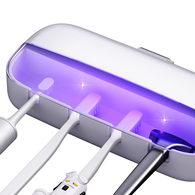 USAMS Usb Автоматическая батарея время кабель Таймер дезинфицировать держатель зубной щетки УФ стерилизатор зубная щетка дезинфицирующее устройство UVC свет